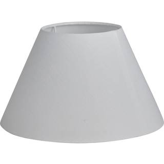Watt & Veke Basic Wide Lampeskærm 250 Mm - Lampeskærme Hør Hvid - B25/70/01