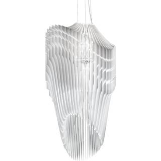 Slamp Avia Lysekrone 140 Cm - Loftslamper Cristalflex® Hvid - AVISXL0WHF01T00000EU
