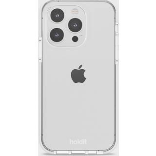 Phone Case Seethru White iPhone 15 Pro - Hvid - Add QTY