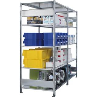 Startsektion Boltless lagerreol, bjælker 2000x1000x800 150 kg/hylde