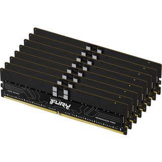 Kingston FURY Renegade Pro DDR5-6000 - 256GB - CL32 - Octa Channel (8 pcs) - Intel XMP - Sort