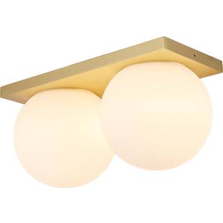 Palla Dobbelt Loftslampe C290 Messing Dtw LED Mini - Antidark - Loftlampe - Antidark - Hos Lampeagenten