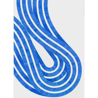 Paper Collective Entropy Blue 02 Plakat 70x100 Cm - Plakater Syrefrit Papir - 19222