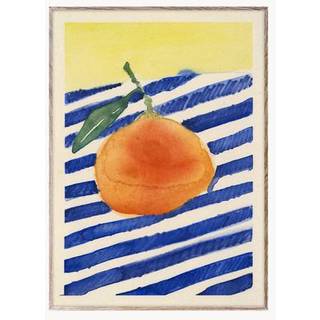 Paper Collective Orange Plakat 50x70 Cm - Plakater Syrefrit Papir Multi - 21080