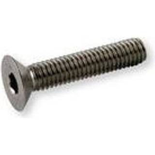 Lemu Lemu M12X90 ISO 10642 undersænket insex skrue A2 fuldgevind 25 STK
