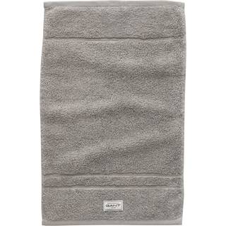 Gant Home Premium Håndklæde 30x50 Cm - Håndklæder & Badelagner Økologisk Bomuld Concrete Grey - 852012402-142