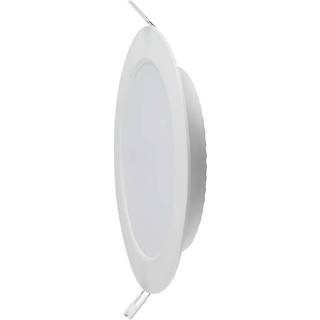 V-Tac 12W LED indbygningspanel - Hul: Ø15,5 cm, Mål: Ø17 cm, 230V - Dæmpbar : Ikke dæmpbar, Kulør : Neutral