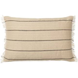 Ferm Living Calm Pude Rektangulær 40x60 cm Camel/Sort