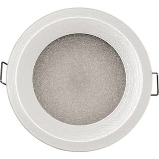 Loftlampe Casolux Maria Downlight, indbygget, aluminium, hvid, LED, 10 - 32 V, 3 W, Large, med hvidt skær