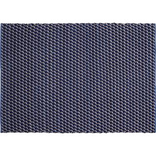 Hay Channel Tæppe Blåt/t 60x200 Cm - Mønstrede tæpper Uld Hvid - AD565-B635-AL57