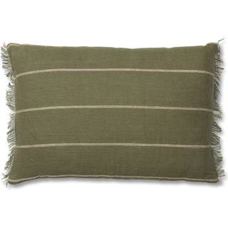 Ferm Living Calm Pude 40x60 Cm - Pyntepuder & Betræk Bomuld Olivengrøn - 1104267926