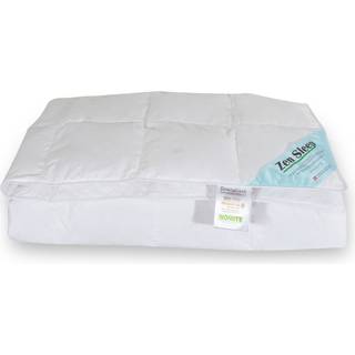 Dobbeltdyne 200x200 cm - sommerdyne - Europæiske dun - Zen sleep sval sommerdyne