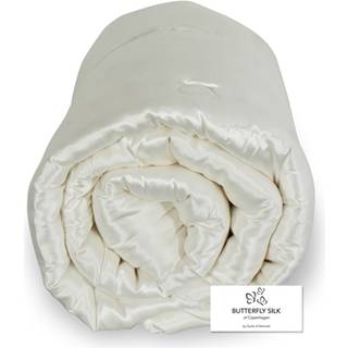 Silkedyne 140x220 cm - Helårsdyne varm - Butterfly Silk dyne med 100% mulberry silke