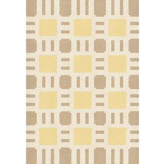 Layered Evelina Kroon Tæppe 180x270 Cm - Mønstrede tæpper Jute Sunny Side Up - EKJY180270
