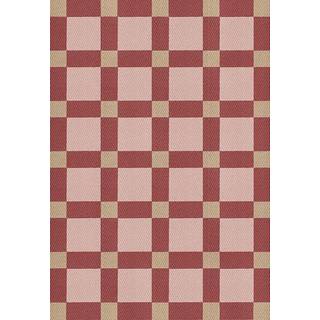 Layered Evelina Kroon jutetæppe 250x350 cm Plum punsch