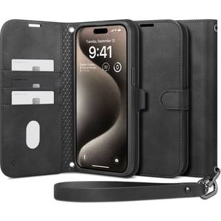 Spigen Wallet S Pro (iPhone 15 Pro) - Blå