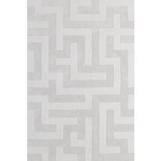 Layered Byzantine Grande gulvtæppe 300x400 Cm - Ensfarvede tæpper Uld Light Oatmeal - WBYZGNP300400