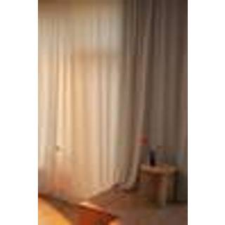 DEMI skræddersyet fløjlsgardin - Hvid