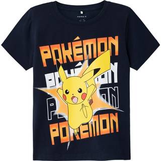 Name It Dark Sapphire Pokemon T-shirt - Str. 7-8y 122/128cm