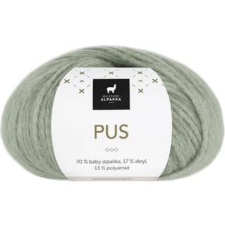 Du Store Alpakka Pus 4017 Sort Indhold: 70% Baby alpakka, 17% Akryl, 13% Polyamid Vægt/længde: 50 g = ca. 100 meter Strikkefasthed: 10 cm = 12 m Anbefalede pinde: 9mm Vask: Maskinvask 30 °c / Tåler ikke tørretumbling / Tørres.