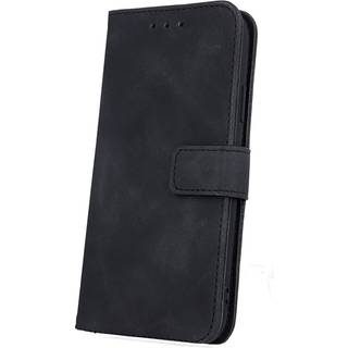 Smart velvet cover til iPhone 14 Plus 6,7" - sort