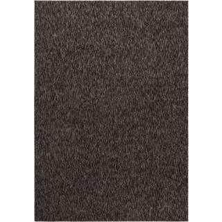 Nizza Kortluvet tæppe Ensfarvet - Brun - 200x290