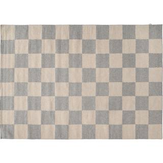 Classic Collection Squares tæppe Grå-beige, 170x230 cm