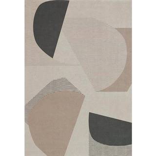 Layered Birch gulvtæppe 250x350 Cm - Mønstrede tæpper Uld Birk - SCABIR250350