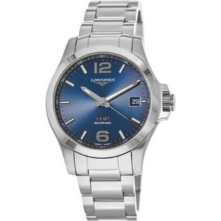 Longines L3.726.4.96.6 Conquest Blå/Stål Ø43 mm