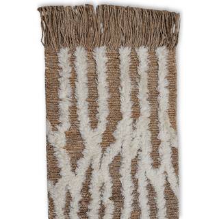 Tinted Wahl entrétæppe jute 80x250 cm Brown-offwhite