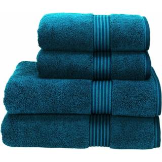 Christy Christy Kingfisher Blue Supreme Hygro 650GSM Supima Cotton Towel
