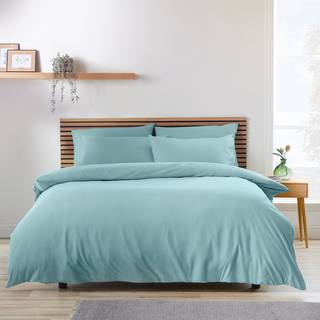 Catherine Lansfield Catherine Lansfield Blue So Soft Easy Iron Duvet Cover Set