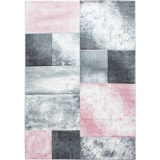 Hawaii Kortluvet tæppe Ternet - Pink - 120x170