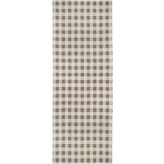 Brita Sweden Poppy tæppe green 70x100 cm
