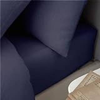 Catherine Lansfield Catherine Lansfield Navy Blue 100% Cotton Fitted Sheet