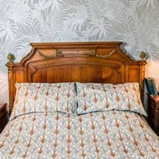 The Chateau by Angel Strawbridge Duvet cover Le Chateau Nouveau Heron Reversible Duvet Set NOH/REV/KINBS