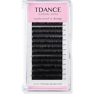 TDANCE Premium CC CURL 0,15 mm Tykkelse Semi Permanent individuelle ?jenvippeforl?ngelser Silke klassiske vipper Professionel salon Brug Blandet