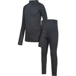 Trespass Trespass Kids Unite360 Black Base Layer Set