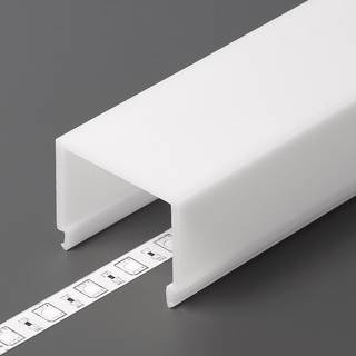 Cover til LED Profil - E9 - Click - 3m - Opal