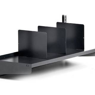 Hylde for deleplader 900x300 mm Metalgrå