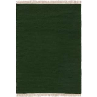 Håndvævet uldtæppe Liv med frynser