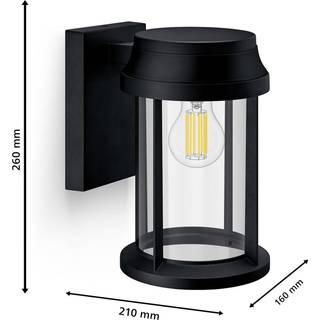 Philips Bellini udendørs væglampe, Ø 16 cm