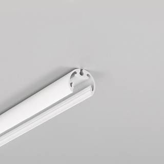 2m aluprofil PEN12 CJ - Hvid lakeret