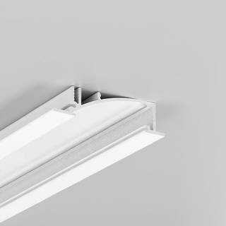 LED Profil FLAT8 - 4m - Hvid
