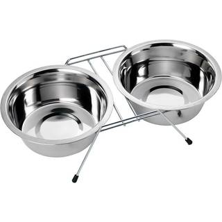 Dogman Hundebar 0,45 liter med 2 skåle