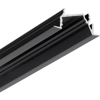 LED Profil DIAGONAL14 - 1m - Sort