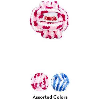 KONG Rope Ball Puppy, Large, farve Lyseblå