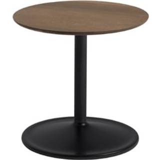 Muuto Soft Sidebord Solid Smoked Oak/Black 45x45h: 40 cm