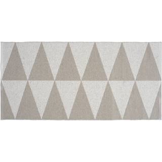 Scandi Living Rime plasttæppe greige 70x150 cm