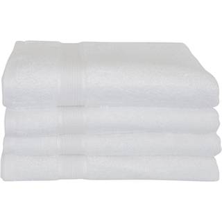 Bambus badehåndklæde - 70x140 cm - Hvid - Bambus/bomuld - Frotté håndklæde fra Excellent By Borg